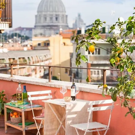 Postcard From St Peter's Dome Apartment Rome